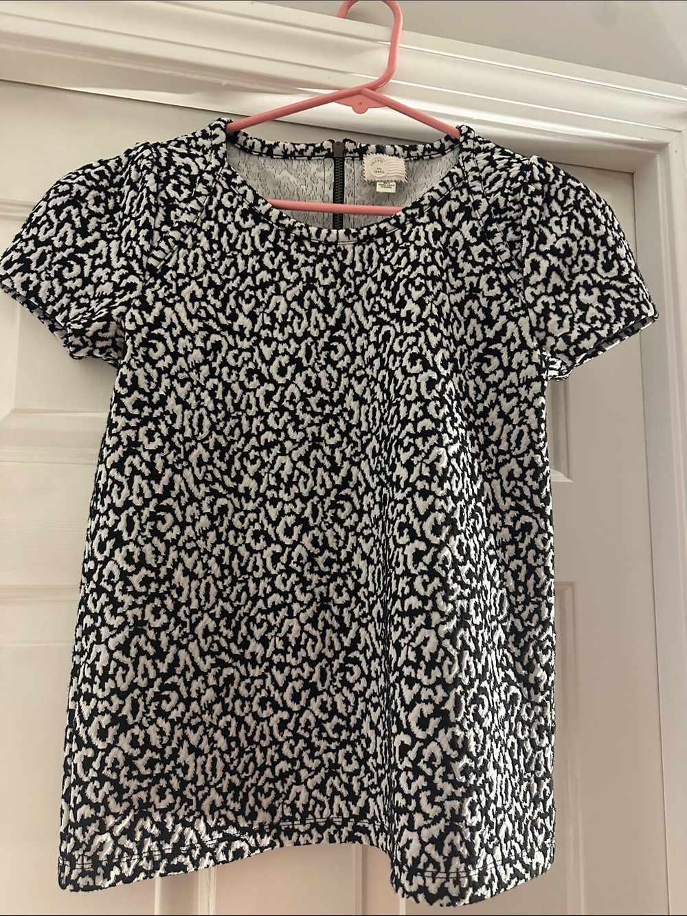 Anthropologie Postmark Black & White Top